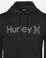 Black Essential One And Only Pullover Fleece Hoodie Hurley