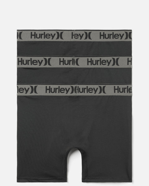 Free: 3pk Hurley boys underwear sz. 12-14 New black red & grey