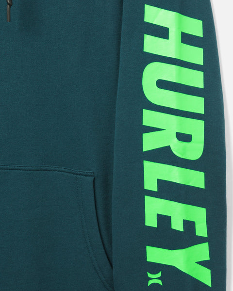 Green cheap hurley hoodie