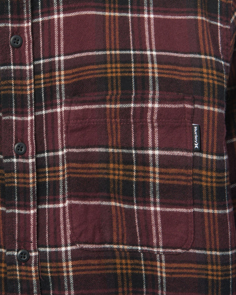Brown - Portland Organic Flannel Shirt | Hurley