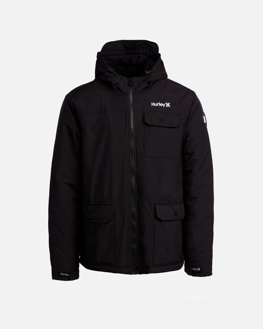 LEEy-world Leather Jacket Men Men's Tactical Jacket Winter Snow Ski Jacket  Water Resistant Softshell Lined Winter Coats Multi-Pockets Black,XL