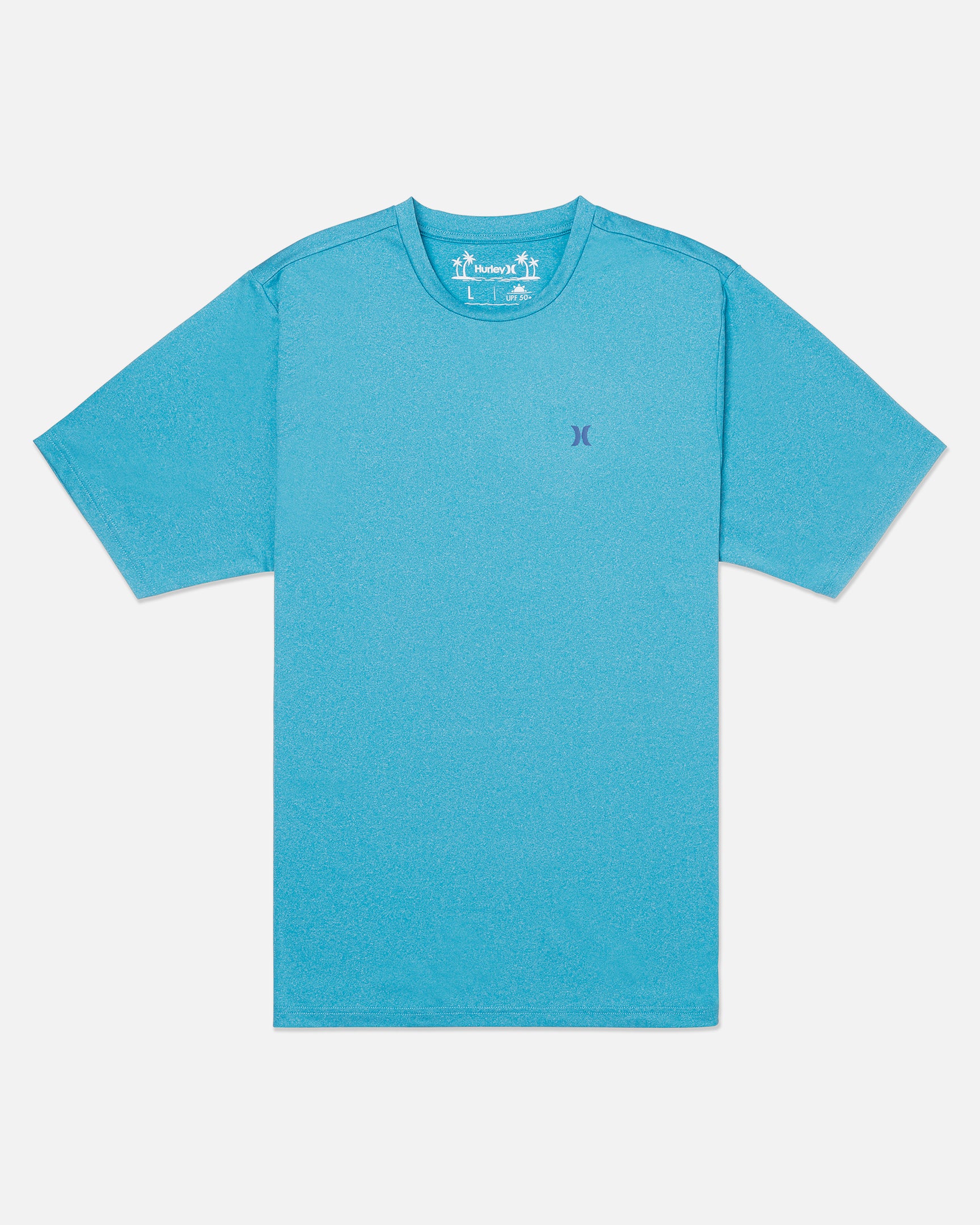 Tahitian Teal - Hybrid UPF Short Sleeve | Hurley