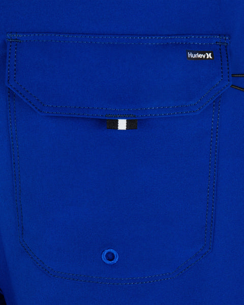 Deep Royal Blue - PHANTOM-ECO BLOCK PARTY 18 BOARDSHORT