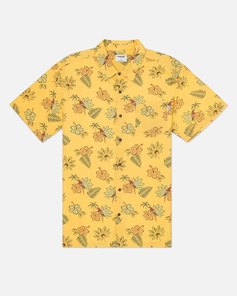 Dusty Cheddar - Rincon Short Sleeve Shirt | Hurley