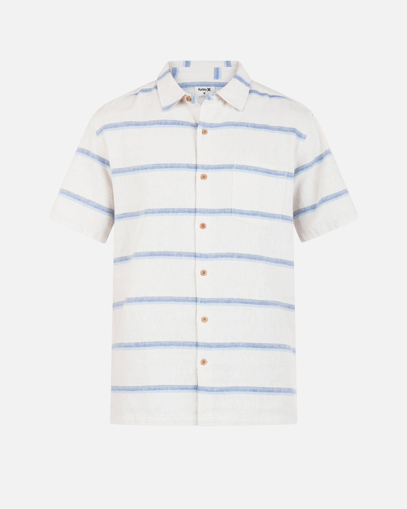 Bone - RINCON LINEN SHORT SLEEVE TEE | Hurley