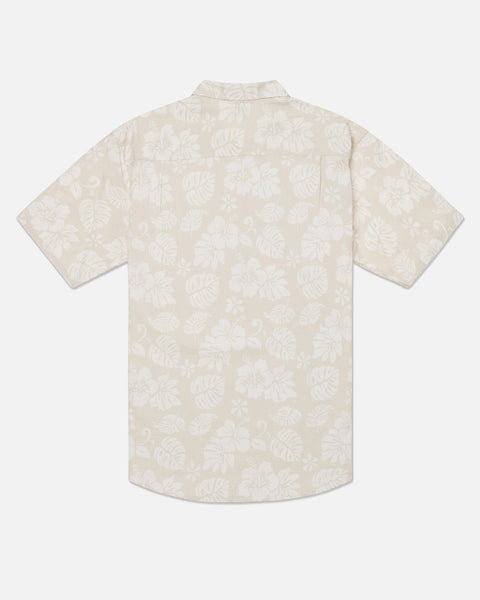 Bone 2 - One And Only Lido Stretch Short Sleeve Shirt | Hurley