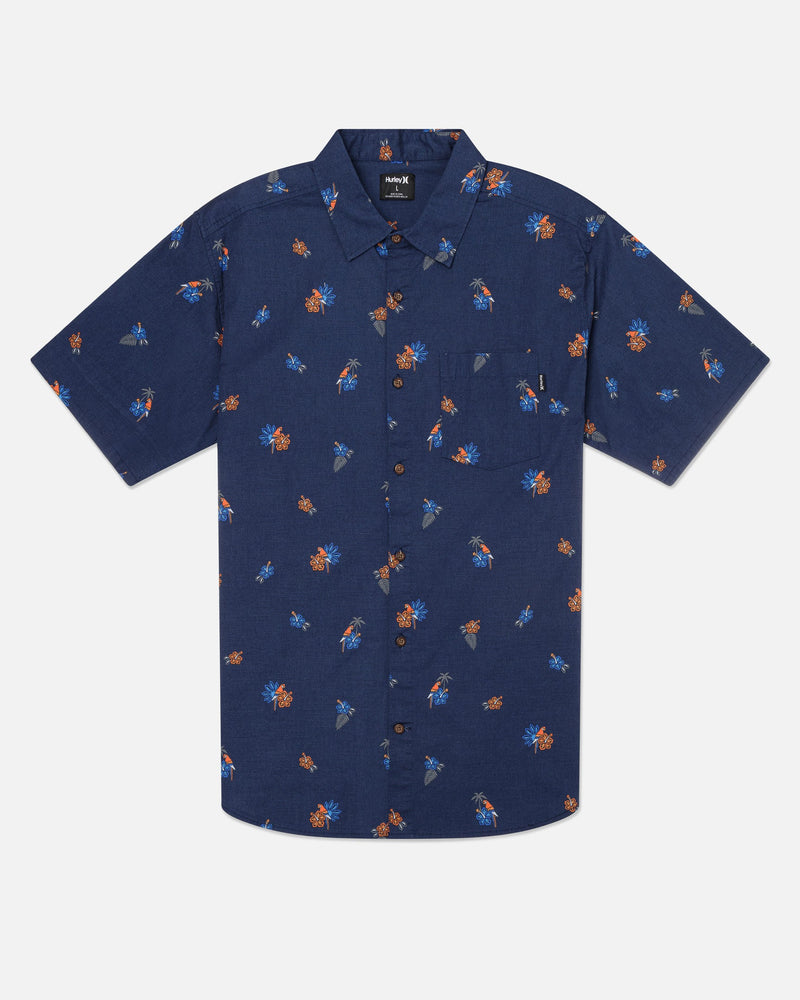 Submarine - One And Only Lido Stretch Short Sleeve Shirt | Hurley