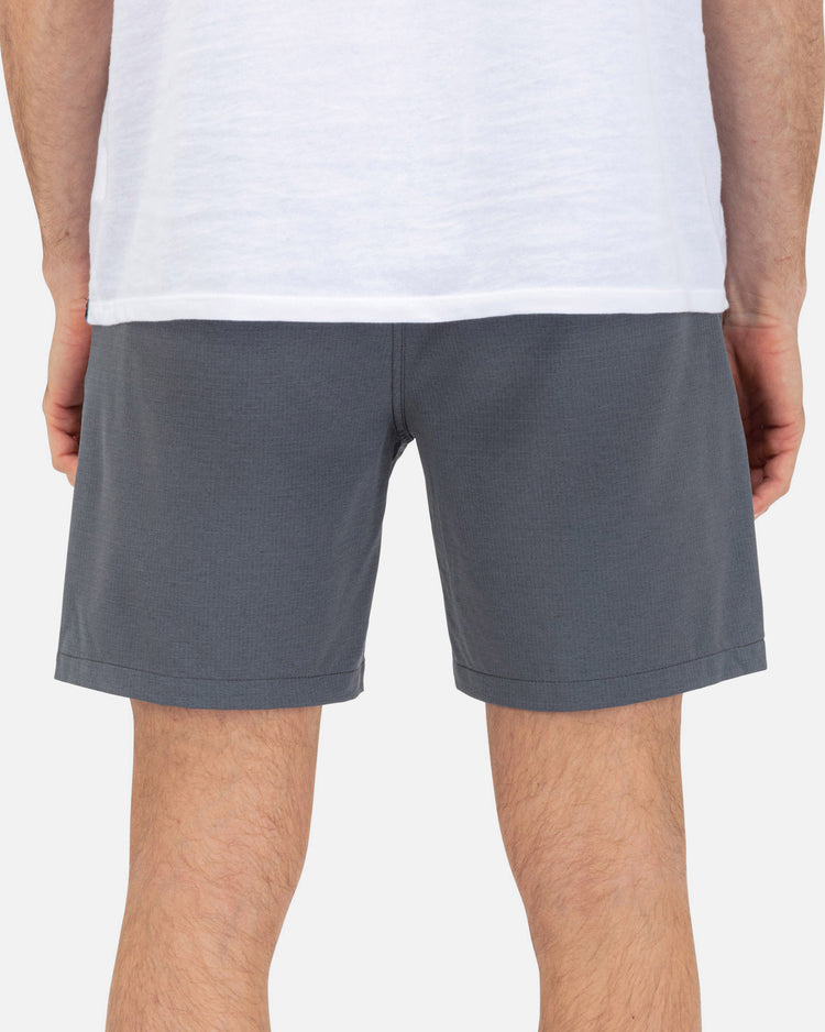 Black Heather Phantom Zuma II Volley Walkshorts 18 Hurley