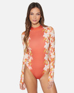 Sand Dollar Long Sleeve Zip Back Moderate Surf Suit