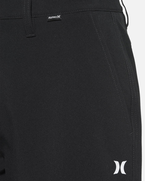 Black - Exist Hurley Hybrid Walkshorts