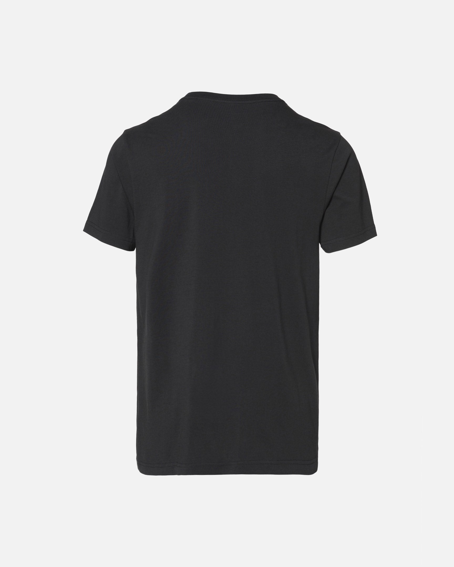 BLACK - Exist One And Only Logo Jersey Short Sleeve Graphic Tee 