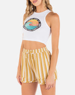 Sand Circle Cropped Baby Tank