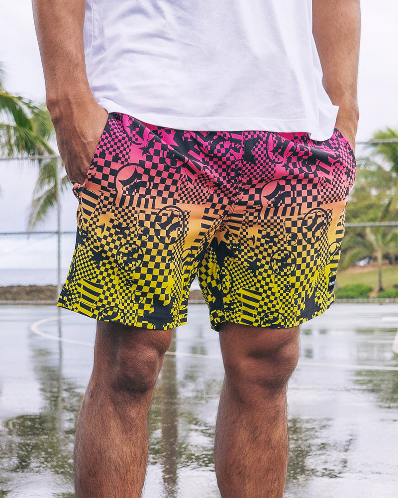 Hurley hot pink board shorts online