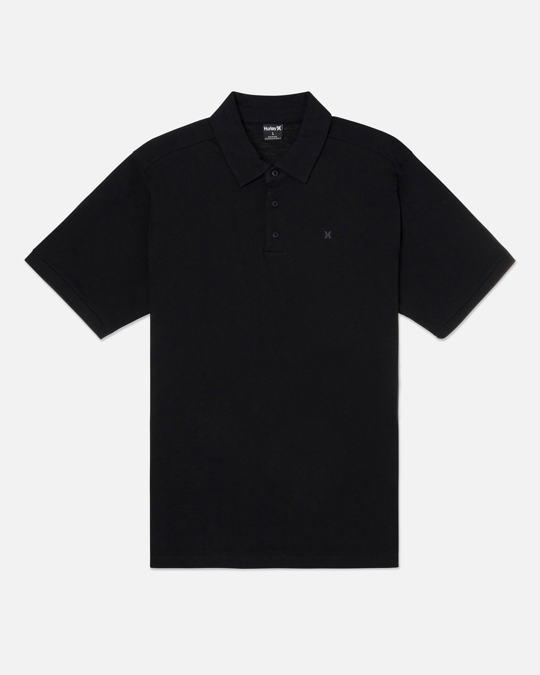 Black - Everyday H2O-Dri Box Third Slub Short Sleeve Tee | Hurley