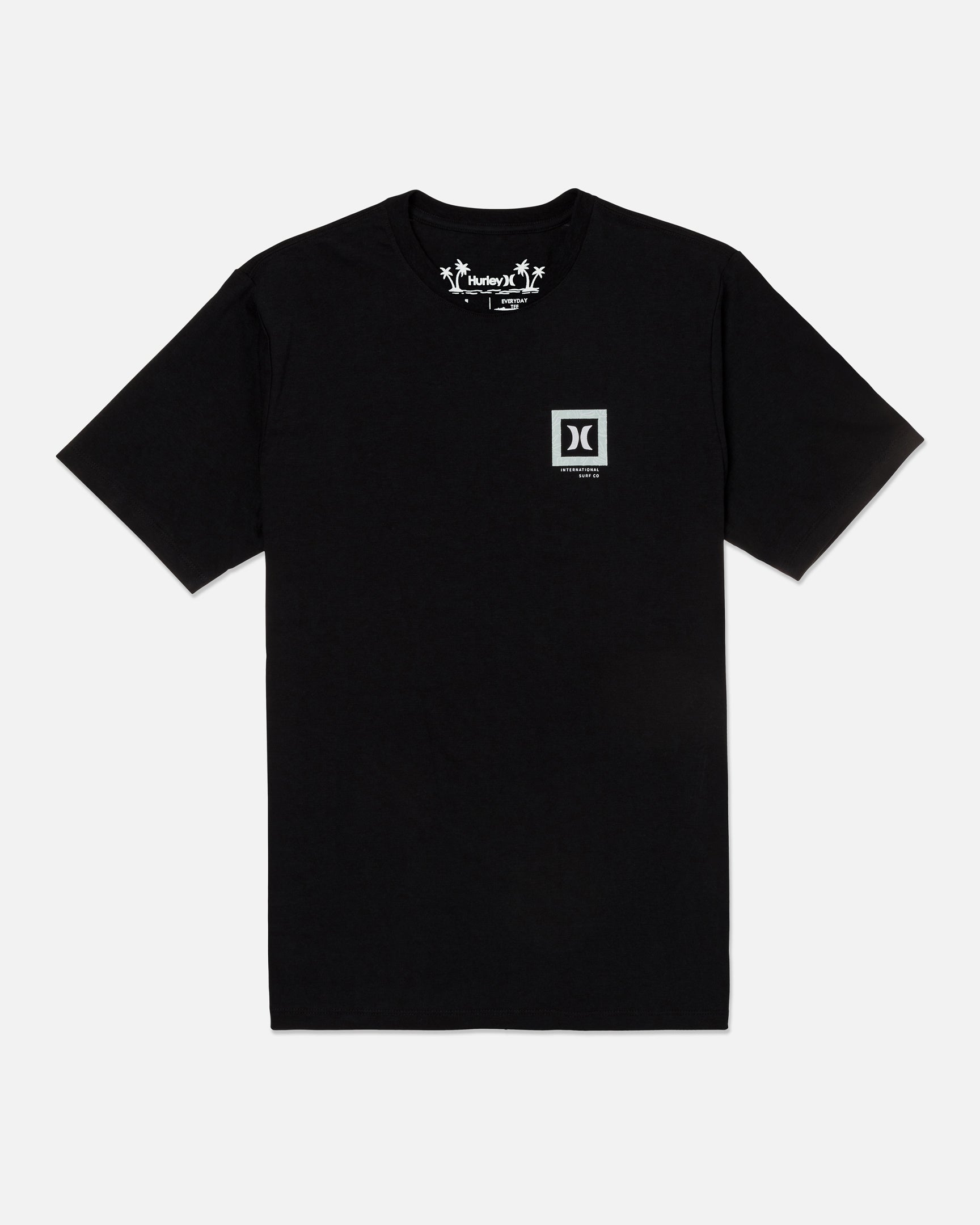 Black - Everyday H2O-Dri Box Third Slub Short Sleeve Tee | Hurley