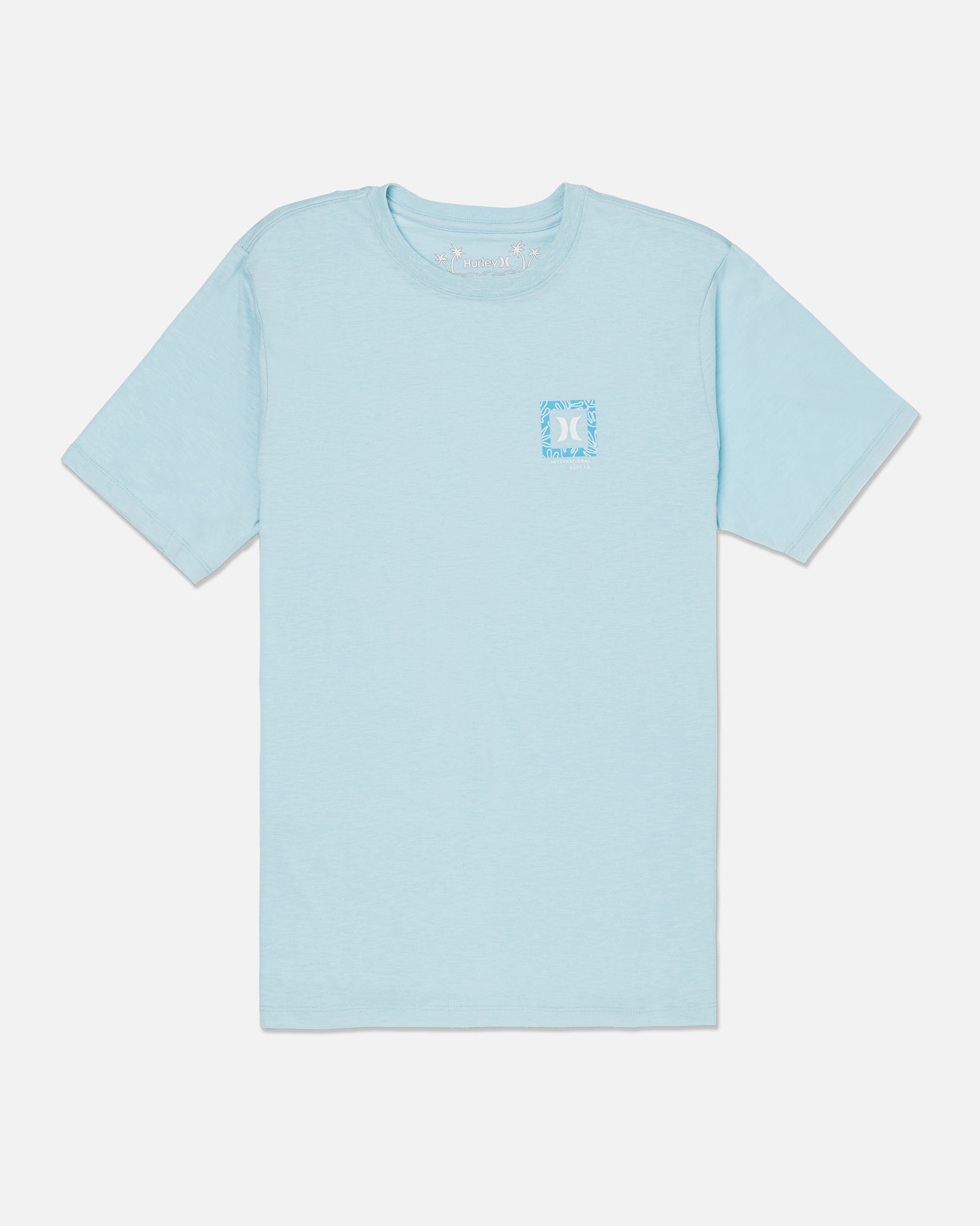 Sea Haze - Everyday H2O-Dri Box Third Slub Short Sleeve Tee | Hurley