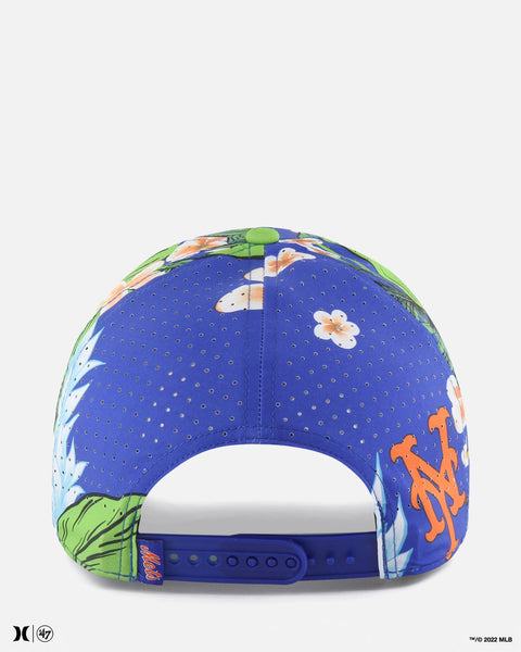 Chicago Cubs MLB Blue Floral store Print 47 Brand Hurley Snapback Hat New