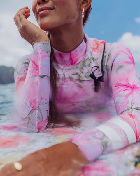 PINK DAYDREAM - LoveShackFancy x Hurley - 5 Ft. 10 In. Surfboard