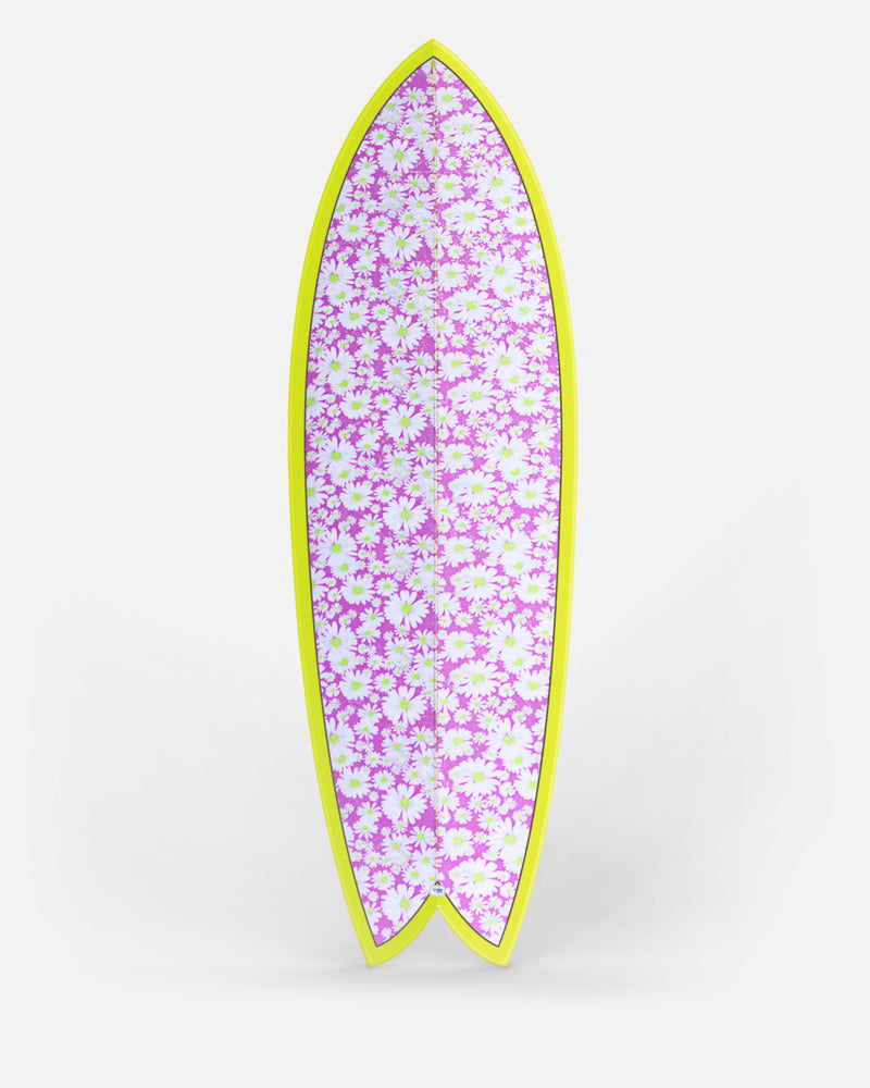 PINK DAYDREAM - LoveShackFancy x Hurley - 5 Ft. 10 In. Surfboard