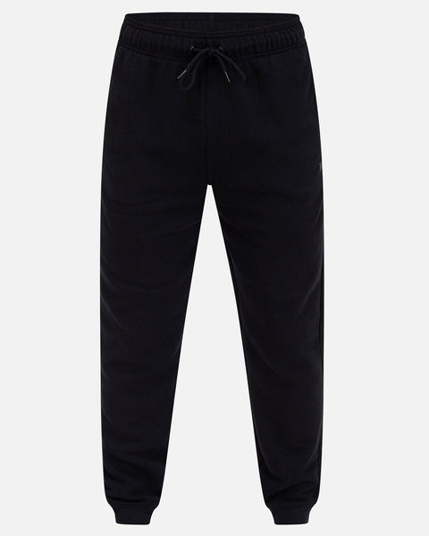 Solid black joggers on sale