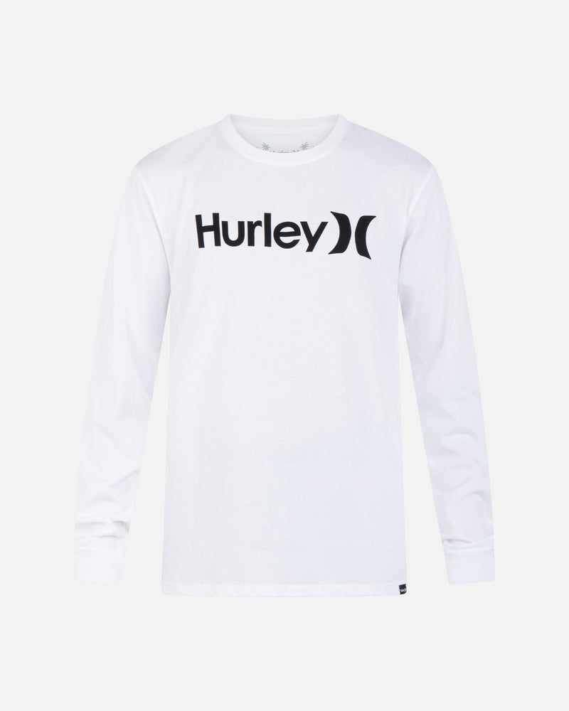 lucht Opblazen halen White - Everyday One And Only Solid Long Sleeve | Hurley