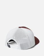 Burgundy/White