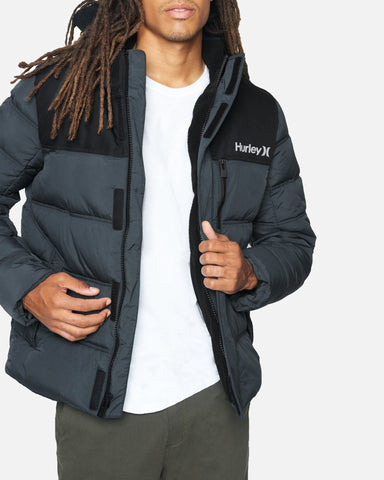 Iron Grey - Barrel 2.0 Puffer Jacket | Hurley