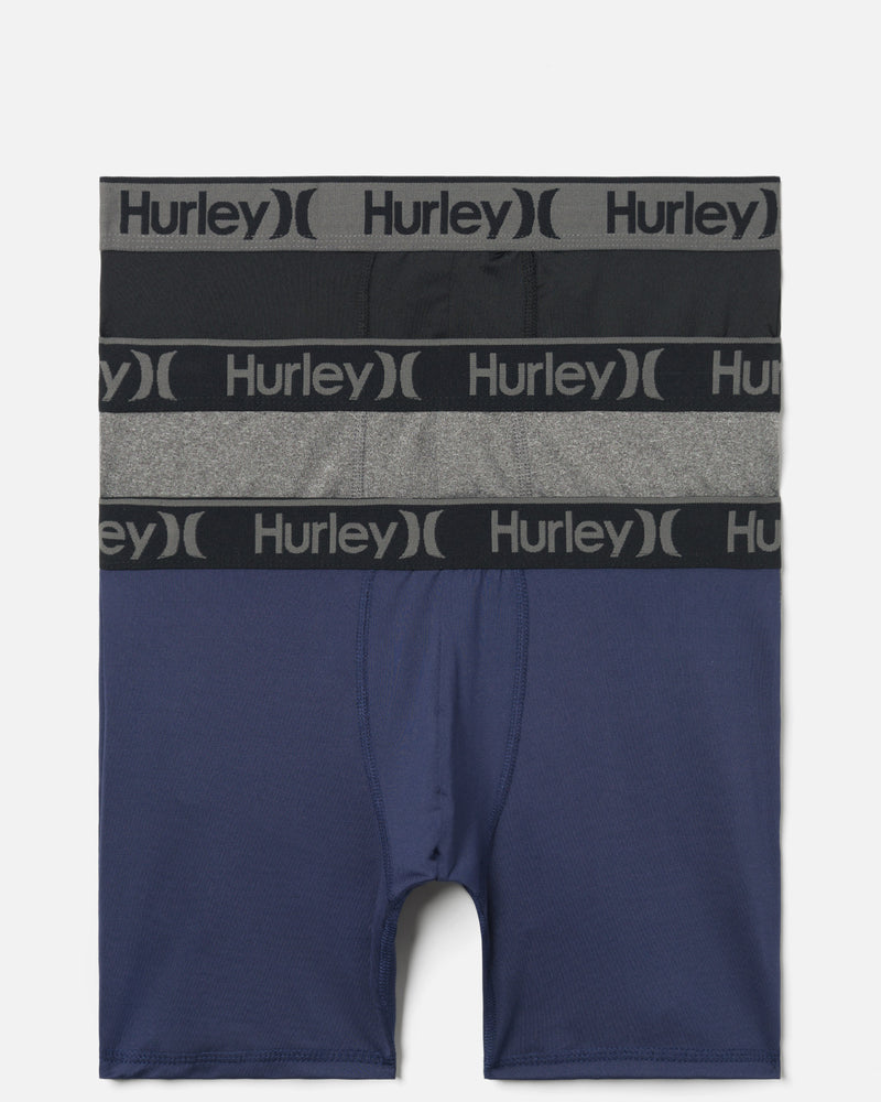 NWOT Hurley Sport Fit Designer Mens Performance Boxer Brief Underwear Size  Large