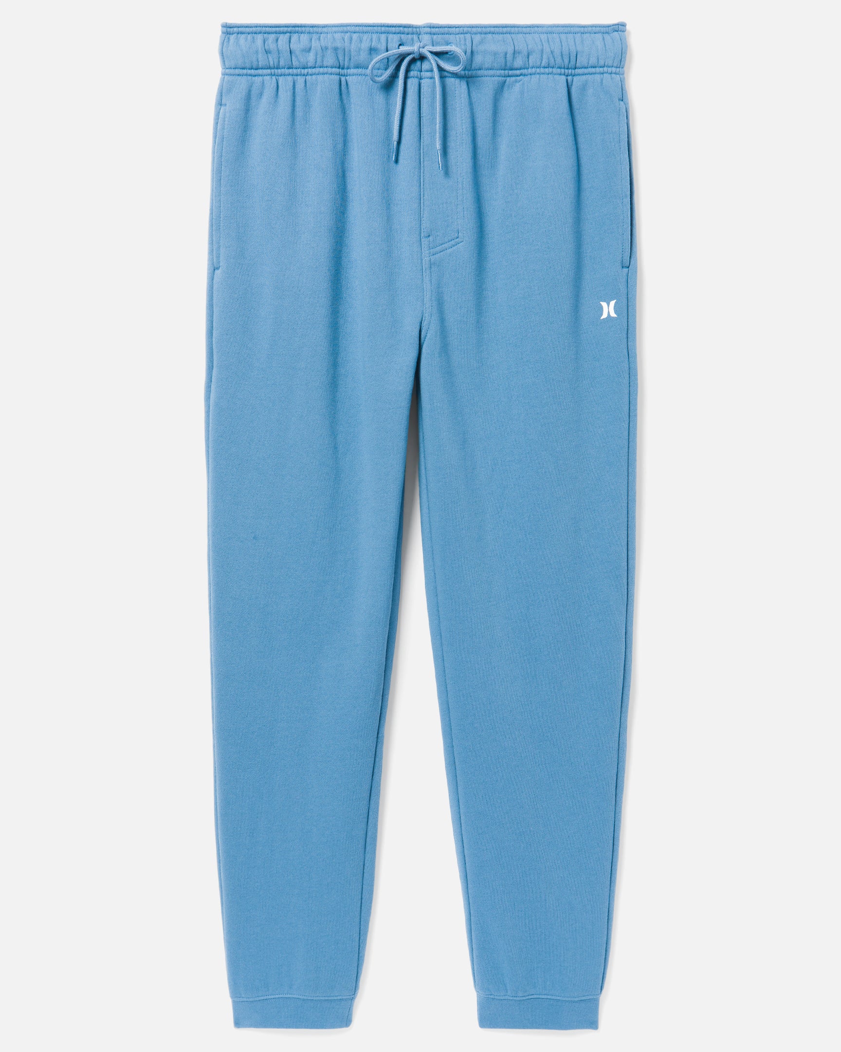 Dark Blue - Exist Boxed Logo Relaxed Fit Cotton Fleece Jogger | Hurley