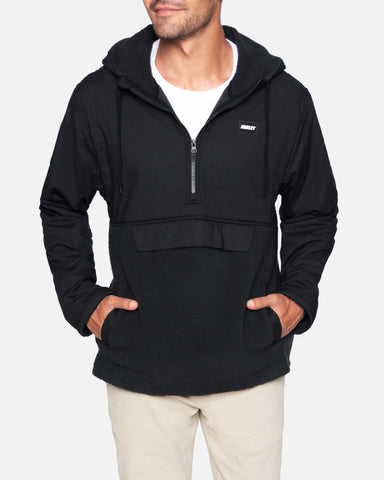 Black - Hudson Burrrito Anorak | Hurley