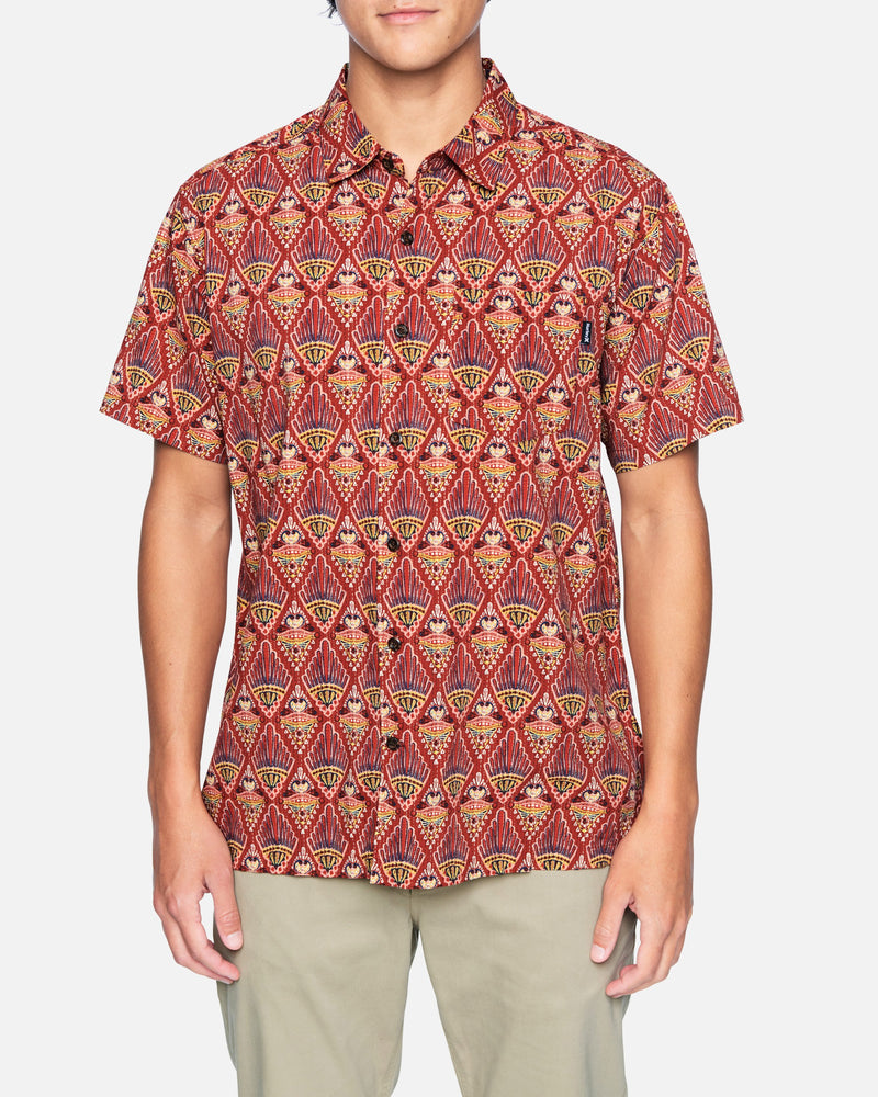 REDSTONE - Rincon Short Sleeve Woven Shirt | Hurley