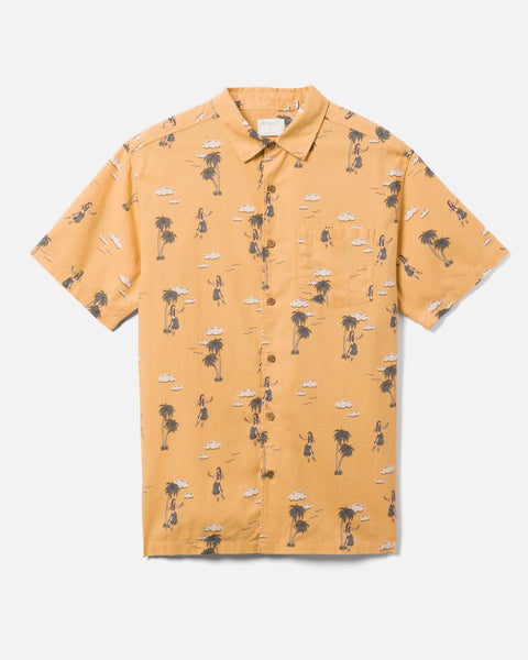 Copper - Rincon Linen Short Sleeve Shirt | Hurley