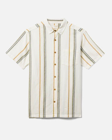 White - Rincon Linen Short Sleeve Shirt | Hurley